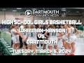 Dartmouth high school girls basketball vs whitmanhanson