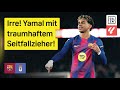 Seitfallzieher Von Lamine Yamal FC Barcelona Real Oviedo 21 Spieltag LaLiga DAZN
