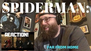 SPIDERMAN: FAR FROM HOME: TRAILER 2 REACTION (2019)