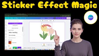 How To Add A Sticker Effect In Canva | Step-By-Step Tutorial (2025)