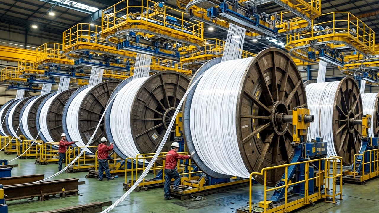 ¿Cómo se Hace el Cable que Mueve el 99% del Internet? ¡La INGENIERÍA del Vidrio REVELADA! 🌐🔌