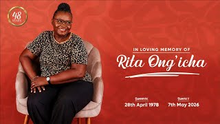 The Late Rita Ong'icha Burial Ceremony