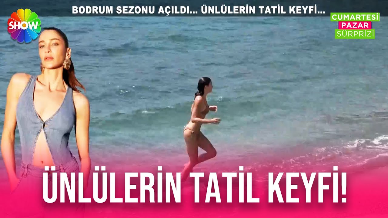 ⁣Bodrum sezonu açıldı, ünlüler tatile başladı!