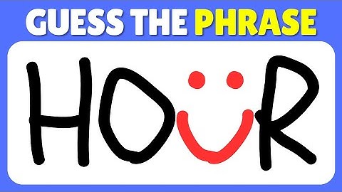 Guess The Phrase Quiz | Word Puzzle Challenge