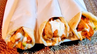Homemade Chicken Shawarma | Pita Bread | Tahini Sauce | Spicy Sauce | Pickle |Step by Step Recipe