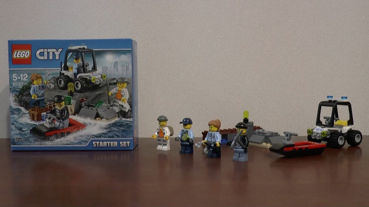 Lego City 60127 Więzienna Wyspa Zestaw Startowy Youtube