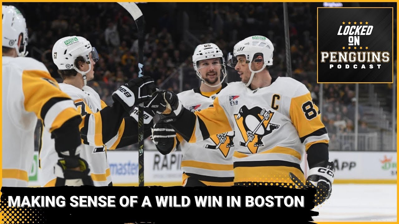 Penguins gut out a MASSIVE 6-5 win over the Bruins, how did they do it ...