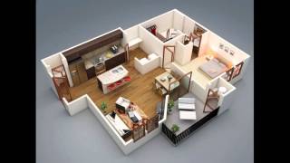 1 Bedroom Apartment House Plans
