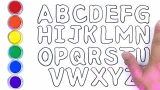 How to Draw abcdefghijklmnopqrstuvwxyz - Learn ABC Song For Kids - learn  alphabet for kids from abcdefghijklmnopqrstuvwxyzaa Watch Video 