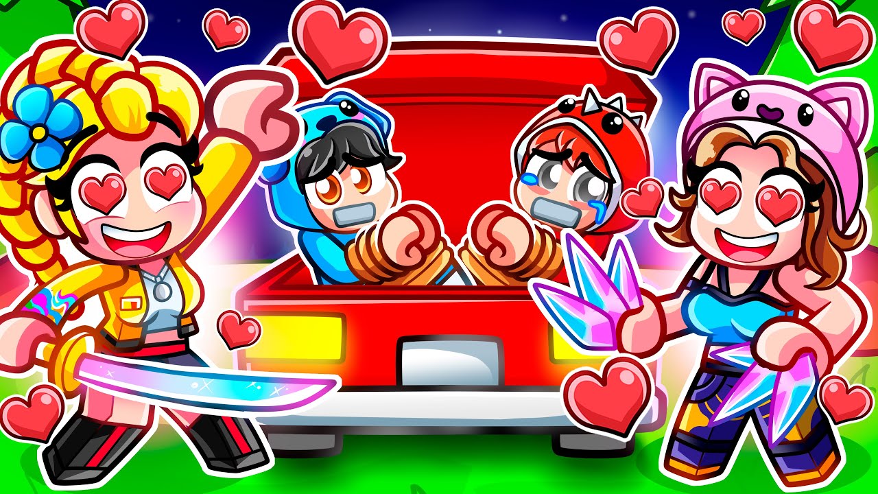 HUNTRIX KIDNAPPED Omz & Roxy in Roblox!