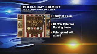 Veterans Day ceremony