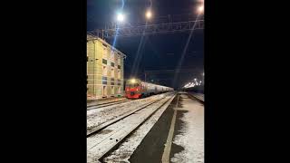 Атмосферный ЖД Эдит) 🤩 #эдит #жд #новосибирск #поезда #фонк #phonk #trains