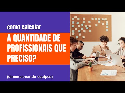 Vídeo: Como Calcular A Proporção Do Quadro De Funcionários