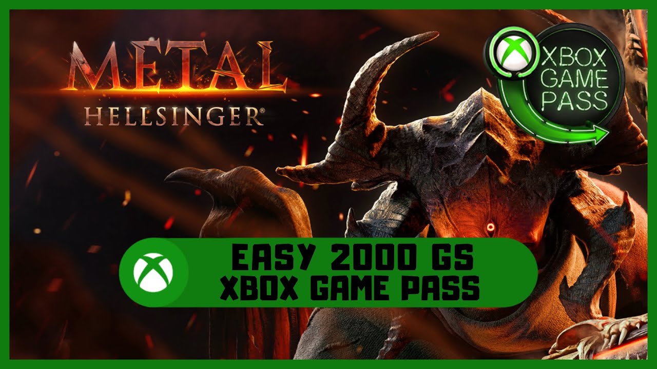 Metal: Hellsinger #Xbox Easy 2000 GS - Xbox Game Pass #XboxGamePass 