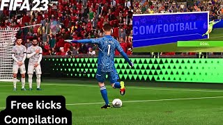 FIFA 23 - Goal keeper Free kicks Compilation | ps4[HD] screenshot 4