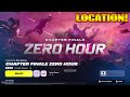 Chapter Finale Zero Hour Live Event Location &amp; Best Spot to SEE the FULL Event in Fortnite Playlist!