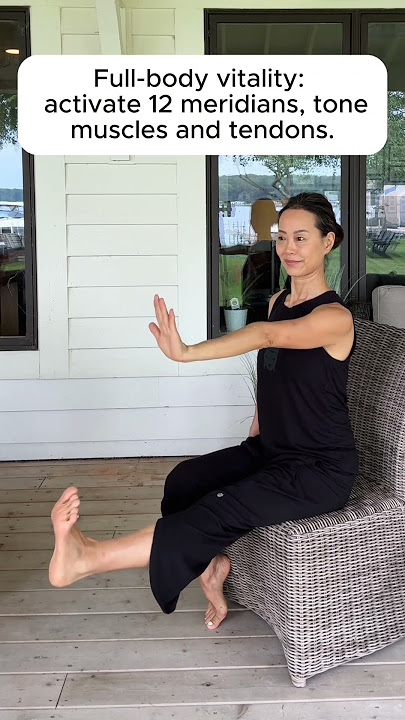 SHORT EXERCISE FOR TAICHI BALANCE #qiyogawithluchin #taichi #taiji #balance #qigong