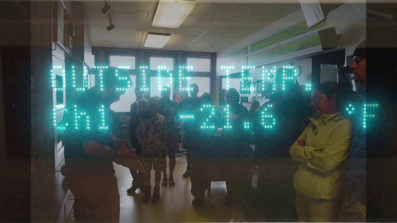 Bringing MWObs Weather Wall Display to the 21st Century