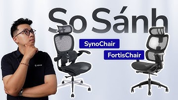So sánh ghế công thái học SynoChair và FortisChair