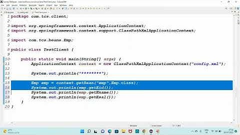 Spring Core Module || Setter Injection Example || Mr. Ratan Sir