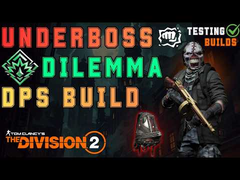 Underboss Exotic SMG & Negotiator's Dilemma DPS Build with Ninjabike Backpack - The Division 2