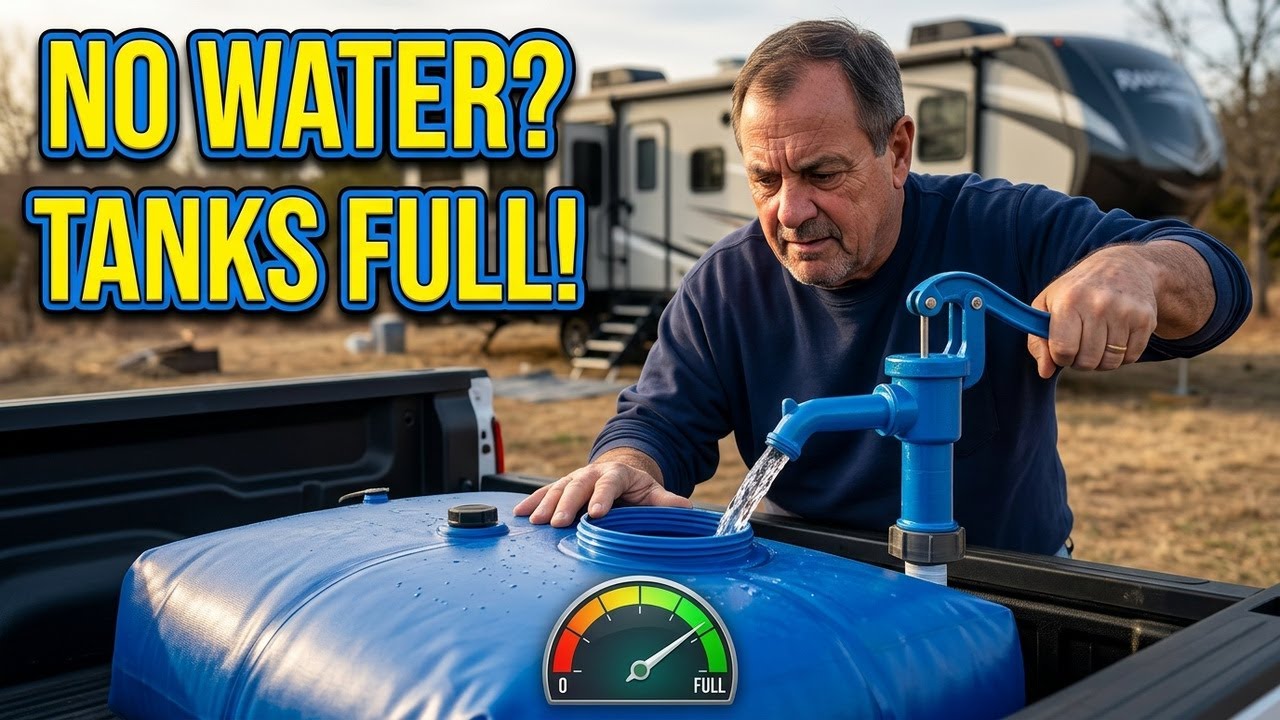 DIY RV Water System | Boondocking Without City Water - YouTube