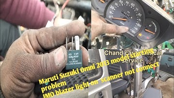 Maruti Suzuki Omni key programming ♂️ XTOOL H6 Elite wiring problem scanner not connect
