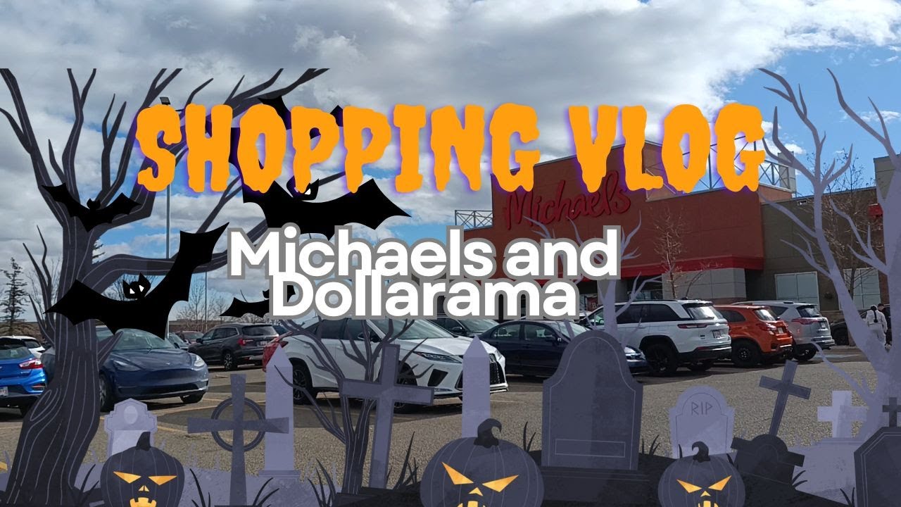 BOOK O WEEN DAY 28 | Shopping vlog: Michaels and Dollarama