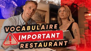 Going to a Restaurant in French