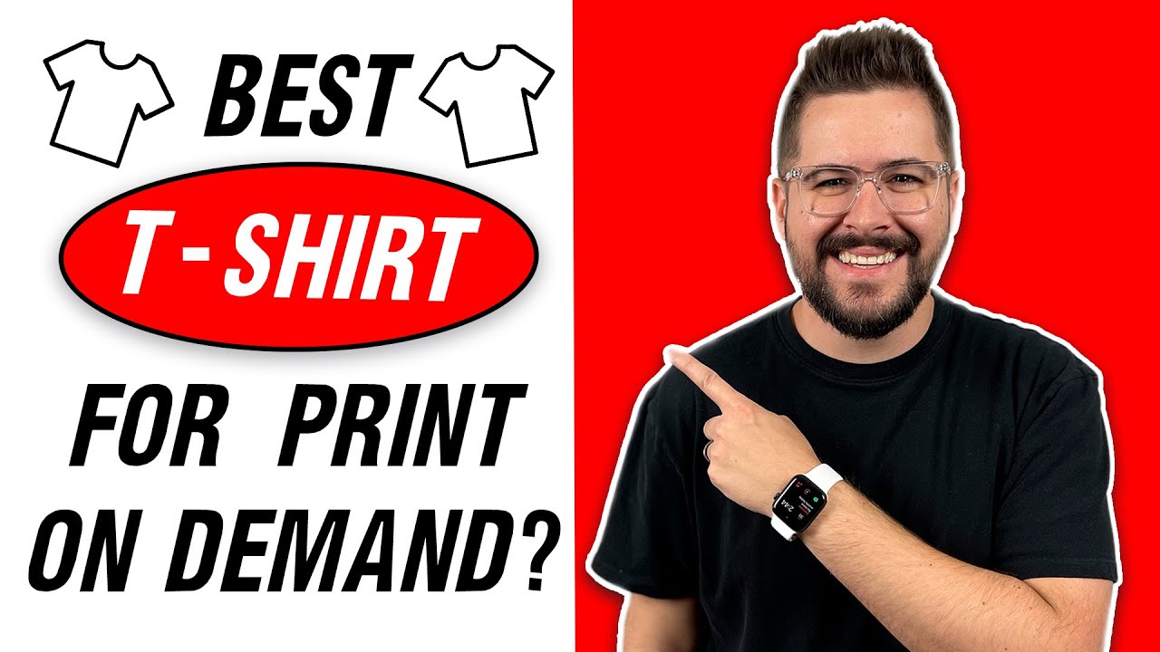 Best T-Shirt For Print On Demand? - YouTube