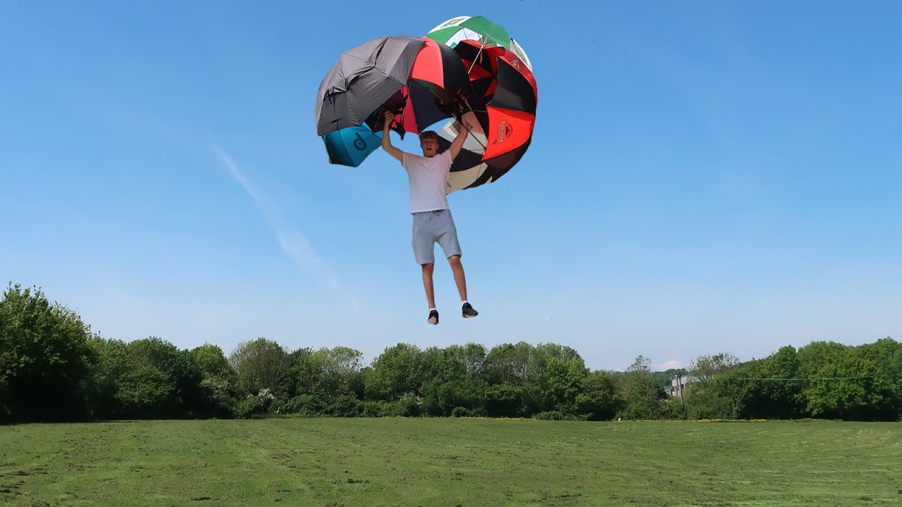 How Many Umbrellas Does It Take To Fly? YouTube