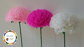 How To Make A Paper Flower From Crepe Paper