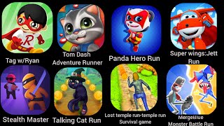 Panda Hero Run,Tag w/Ryan,Tom Dash Adventure Runner,Super Wings: Jett Run,Tom Surfer, screenshot 5