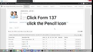 how to entry grades in School SMIS?