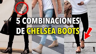 5 COMBINACIONES con CHELSEA BOOTS – ¡No fallan! - YouTube