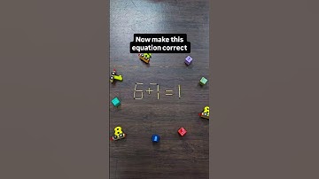 move one stick to make this correct? |  UPFUNDA | #upfunda #mathskilss