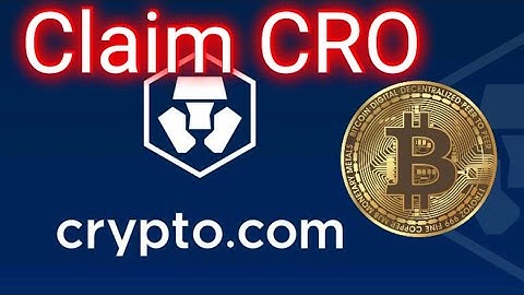 Stake and claim cryptocurrency in Defi wallet with CRO coin and more
