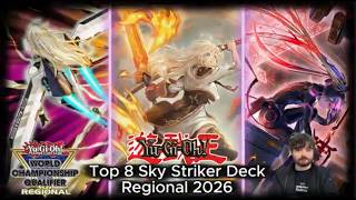 YuGiOh Top 8 Regional Sky Striker Deck 2026