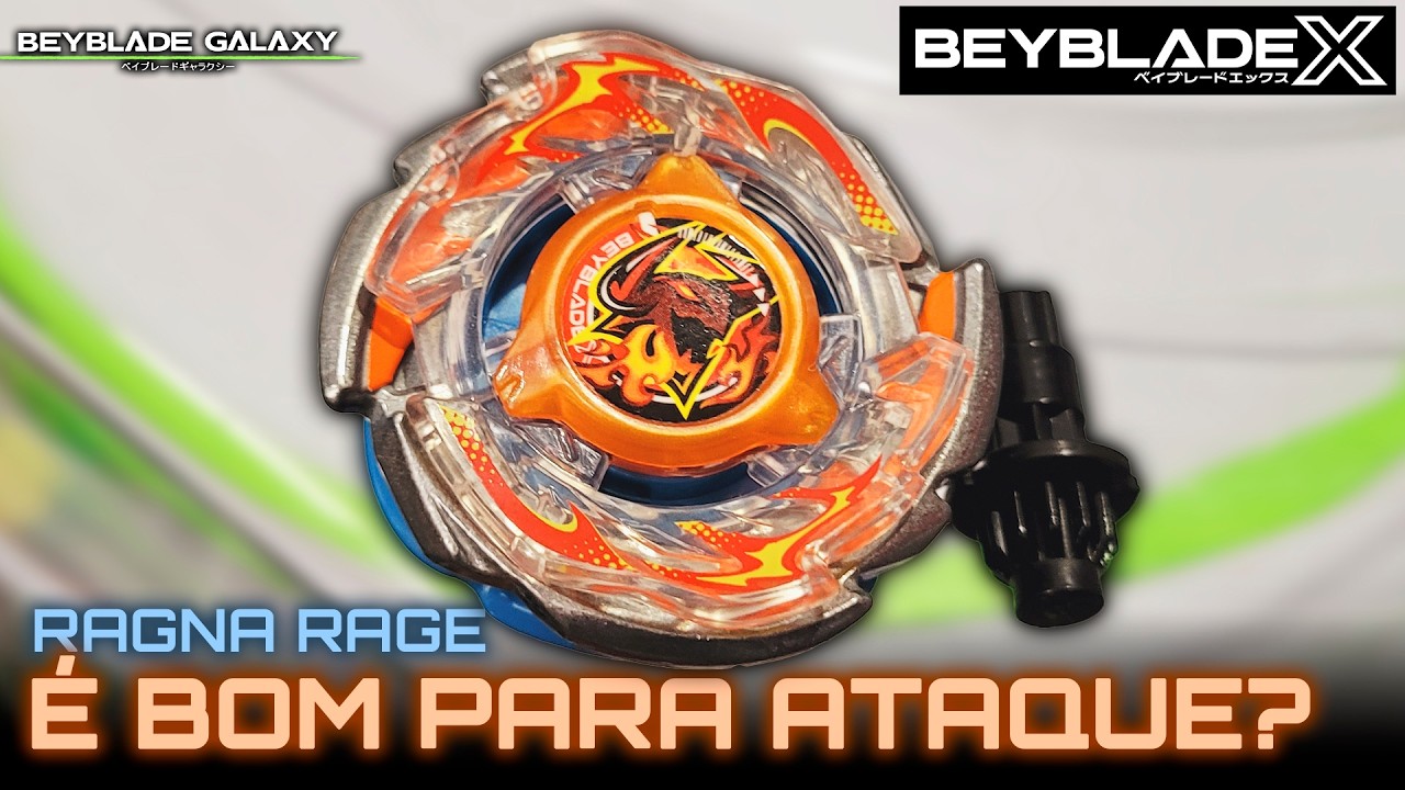 RAGNA RAGE FT 4-60LF consegue atacar bem? [Beyblade X ベイブレードX] - YouTube
