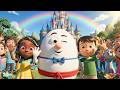 Humpty Dumpty 🥚 | Classic Nursery Rhyme for Kids | Baby Songs &amp; Sing Along