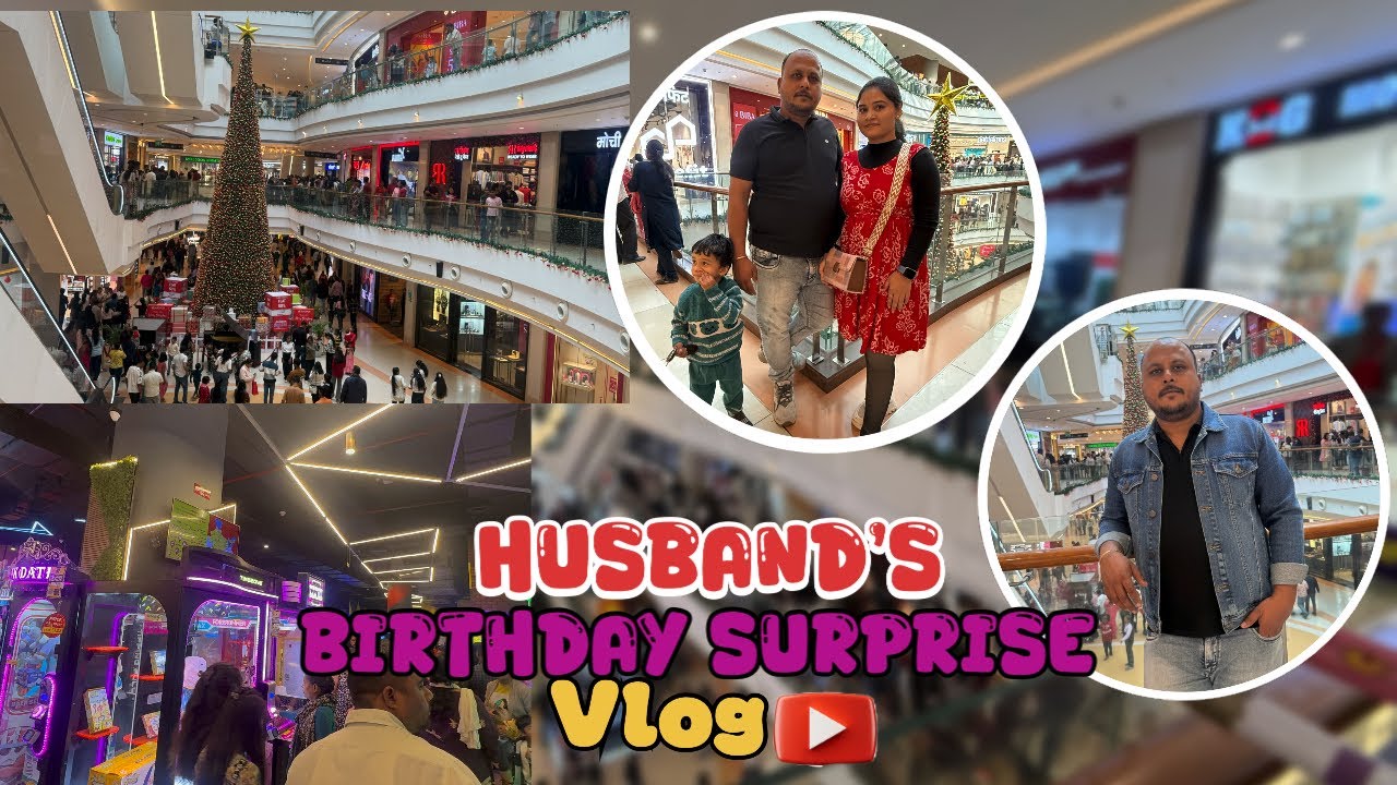 Unique Birthday Surprise for Husband 🎁 | Vlog 2025 | shopping | birthday surprise idea …