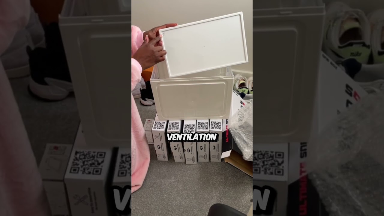 The ultimate shoe storage solution! 