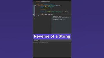 java reverse string | #shorts #coding #viral #programming #trending #ytshorts #java #codewithharry