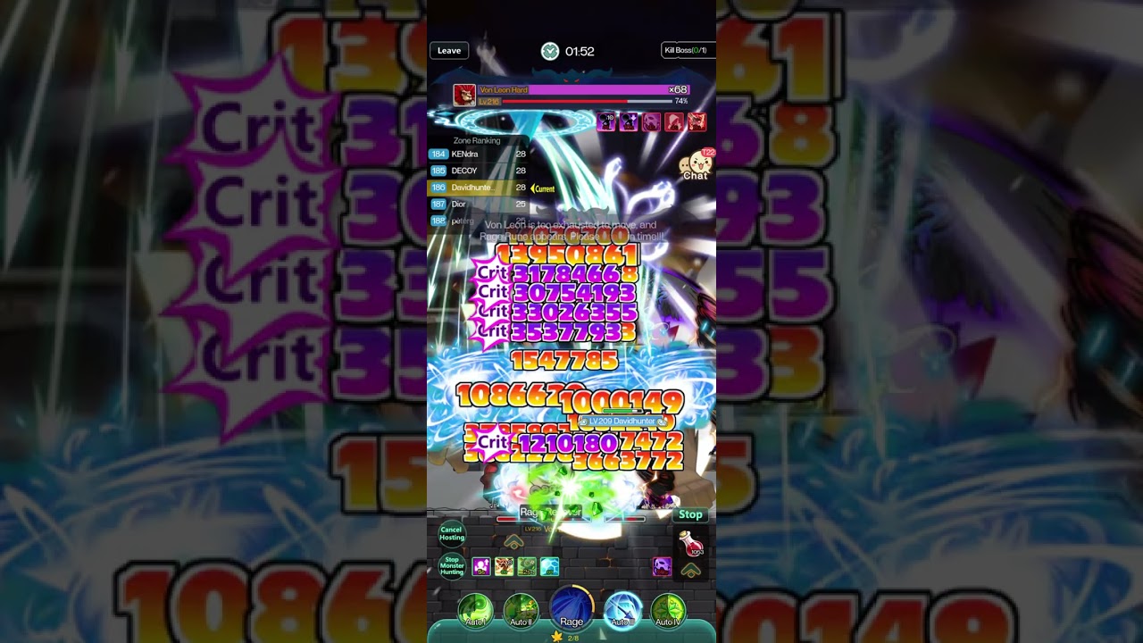 MapleStory R Evolution El Nath Training Von Leon Hard Mode first clear