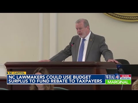 Top North Carolina lawmaker considering sending money back to taxpayers