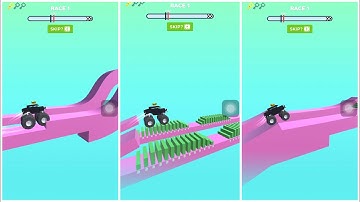 WHEEL SCALE! 3D FUNNY PLAY #20 | RACING GAME ON ANDROID/IOS