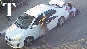 Israeli women make lucky escape from Hamas attack