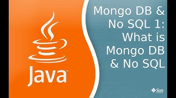 Mongo & NoSql 1: Что такое NoSql & Mongo DB