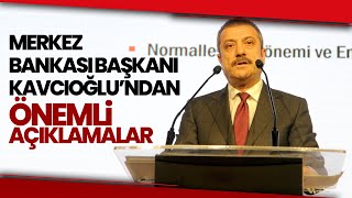 Merkez Bankası Başkanı Şahap Kavcıoğlundan Politika Faizi Açıklaması