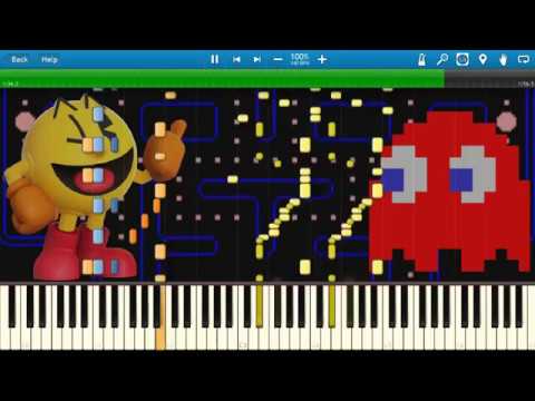 PAC-MAN THEME SYNTHESIA REMIX